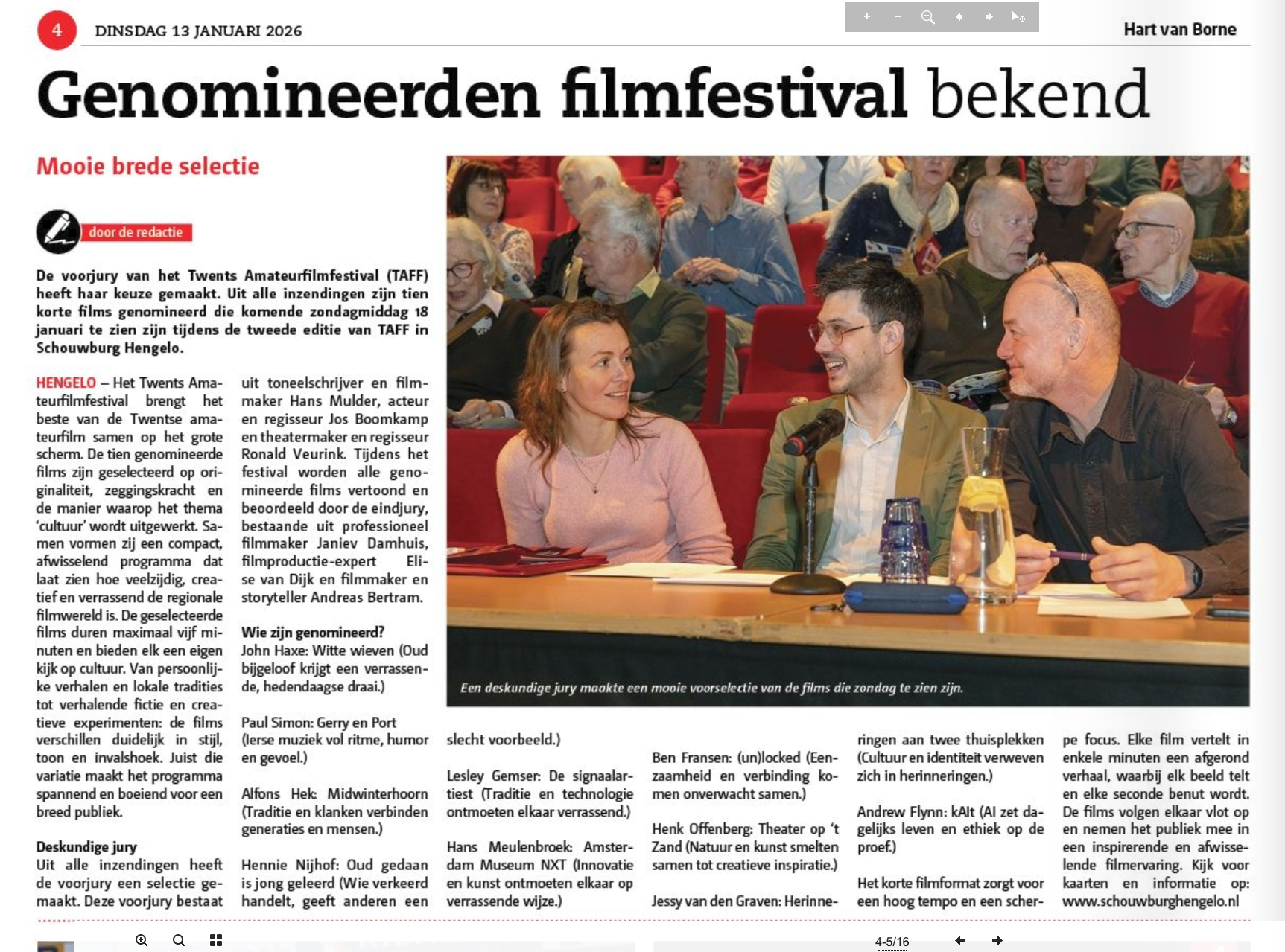 Filmmaker en videograaf Ben Fransen aan het werk. Beschikbaar als Videograaf Enschede. Behind the scenes bij Ben Fransen